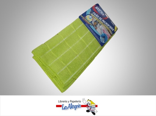 [7453010073084] PAÑO DE MICROFIBRAS A164MT2102 35X55CM 1 PIEZA MARCA MATRIX