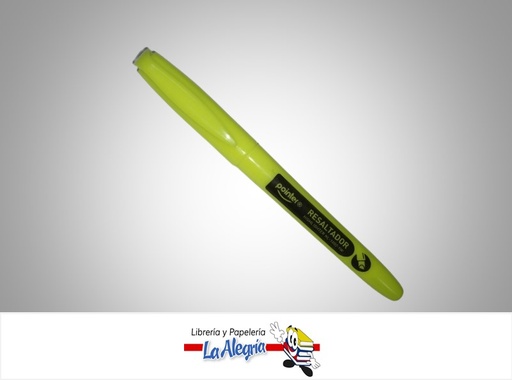 [7453038413466] RESALTADOR FLOURECENTE HL1002YW AMARILLO MARCA POINTER