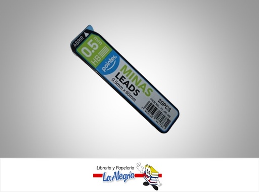[7453038481731] MINA 0.5MM PL-05-HB; HB ENVASE 20 PIEZAS MARCA POINTER