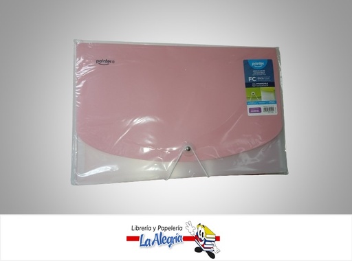 [7453078504001] ARCHIVADOR EXPANDIBLE 5 DIVISIONES OFICIO CON CORDEL MARCA POINTER