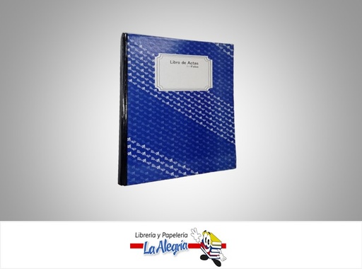 [LIBROACTAS300] LIBRO DE ACTAS 300 FOLIOS MARCA MR. BOBINA