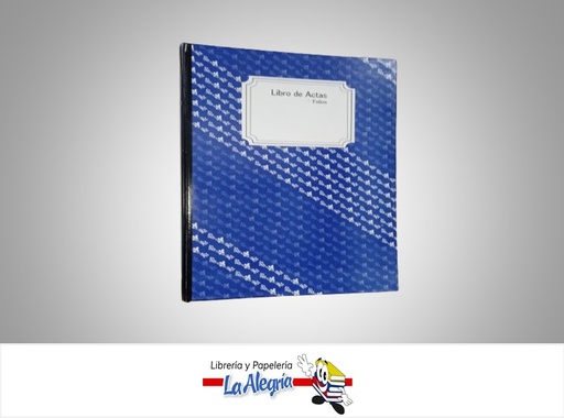 [LIBROACTAS400] LIBRO DE ACTAS 400 FOLIOS MARCA MR. BOBINA