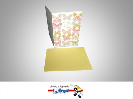 [TARJEMARIPOSA] TARJETA DE REGALO MARIPOSA MARCA HALLMARK