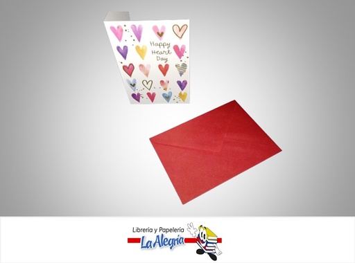 [TARJECORAZON] TARJETA DE REGALO HAPPY HEART DAY MARCA HALLMARK