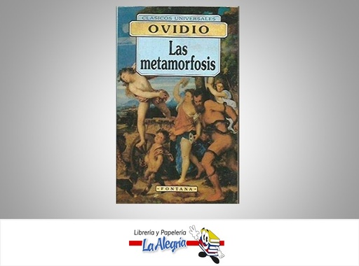 [9788476726679] LAS METAMORFOSIS TEMATICA NOVELA AUTOR OVIDIO MARCA FONTANA