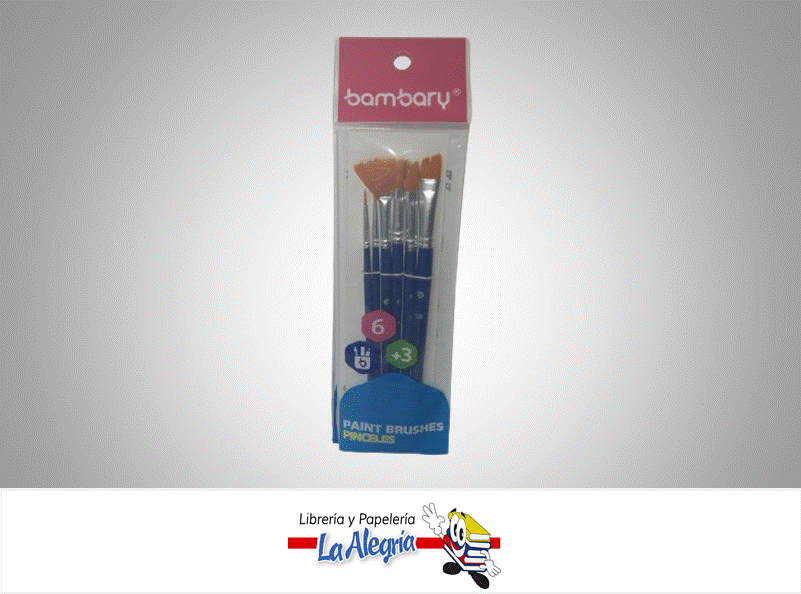 [7453086111611] PINCEL MIXTO 2307510/006 PAQ 6 UND MARCA BAMBARY
