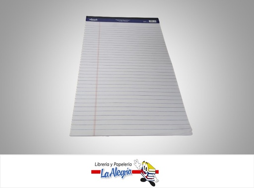 [704831777390] BLOCK NOTA RAYADO OK435; 21.X35.5 CM 50 HOJAS MARCA OFIMAK