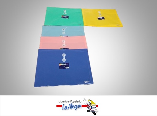 [663701985481] SOBRE PLASTICO CON CORDON VERTICAL OK346 CARTA MARCA OFIMAK