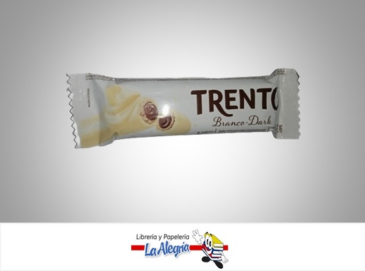 [7896306616389] TRENTO 32 GR SABOR CHOCOLATE BLANCO MARCA PECCINI