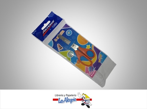 [7750082763272] TIJERA ESCOLAR 5'' AR16302009 LA NARANJITA MARCA ARTESCO