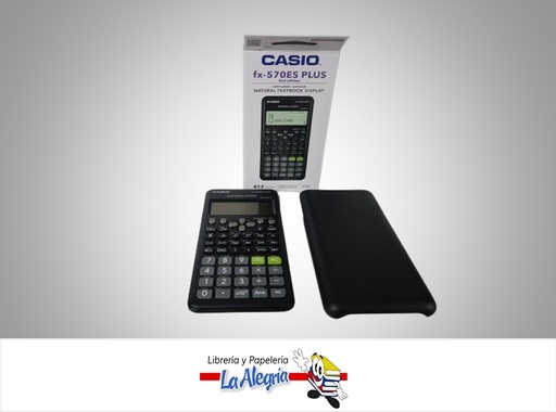 [4549526608759] CALCULADORA CIENTIFICA FX-570ESPLUS2 417 F 2DA EDICION MARCA CASIO