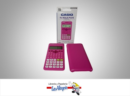 [4549526608957] CALCULADORA CIENTIFICA CASIO FX-82LAPLUSPK 252 F 2DA EDICION MARCA CASIO