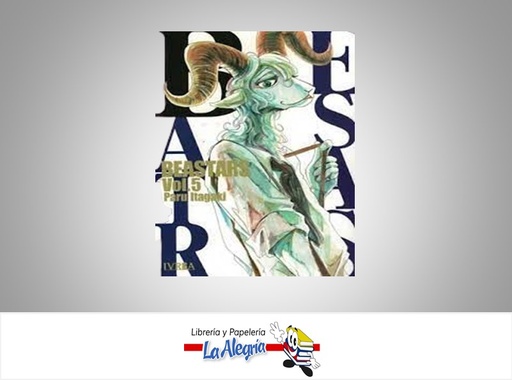 [9788418562747] BEASTARS VOL.5 TEMATICA MANGA AUTOR PARU ITAGAKI EDITORIAL IVREA