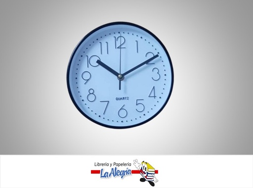 [RELOJ10] RELOJ DE PARED 10"