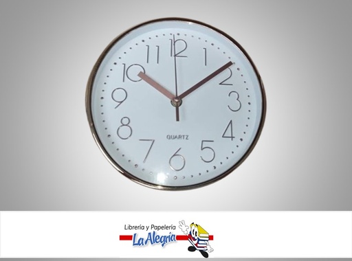 [RELOJPARED8] RELOJ PARED 8" MARCA S/M