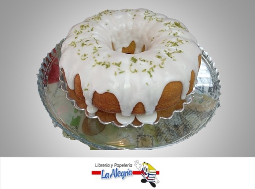 [CAKELIMON1] BUNDT CAKE DE LIMON NAVIDEÑO PORCION