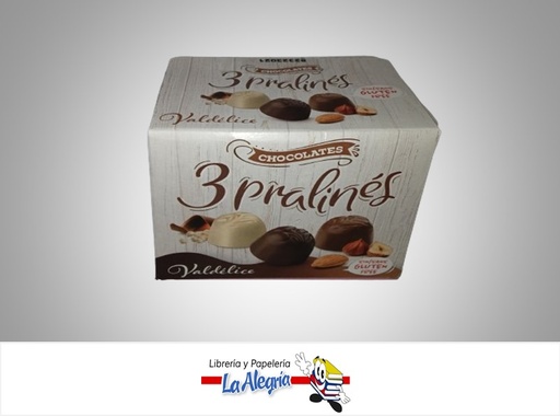 [8426388930616] BOMBOM DE CHOCOLATE CON AVELLANAS 75 G , PAQ 8 UND MARCA AVELLO