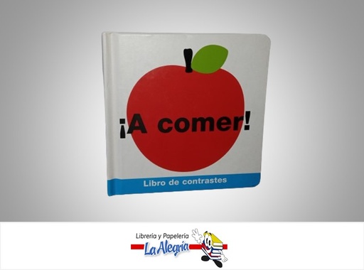[9788492636976] A COMER LIBRO DE CONTRASTE TEMATICA INFANTIL AUTOR LITTLE TITIRIS MARCA LITTLE TITIRIS