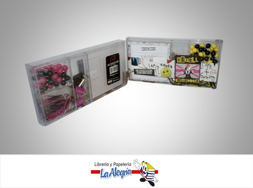 [7850717100509] SET DE OFICINA OFICINA REGALO ESCRITORIO CRUELLA 17-10050; 4 PIEZAS MARCA ROSY