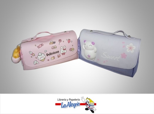 [1200009842] CARTUCHERA ANIMAL DELICIOUS CUTES ANTI-ESTRES 9842 MARCA S/M