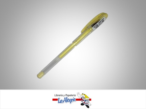 [4902778788721] BOLIGRAFO UNIBALL GEL AMARILLO MARCA SIGNO
