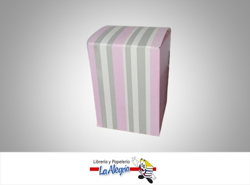 [PISA4LITA] CAJA DE REGALO PISA N°4 LINEARE TIPO A 10X13.5X13.5 CM ROSA MARCA PRESTO PACK