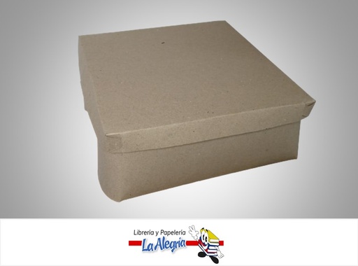 [NAPO14CC] CAJA PARA TORTA NAPOLES N°14 CARTON CRUDO 25X25 CM MARCA PRESTO PACK