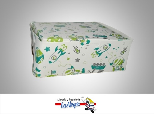 [TOS3RATASV] CAJA DE REGALO TOSCANA N°3 RAGAZZI ESPACIAL TIPO A SIN VISOR 7X15.5X18 CM MARCA PRESTO PACK