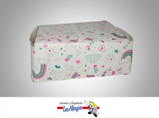 [TOS3RATBSV] CAJA DE REGALO TOSCANA N°3 RAGAZZI UNICORNIO TIPO B 7X15.5X18 CM MARCA PRESTO PACK