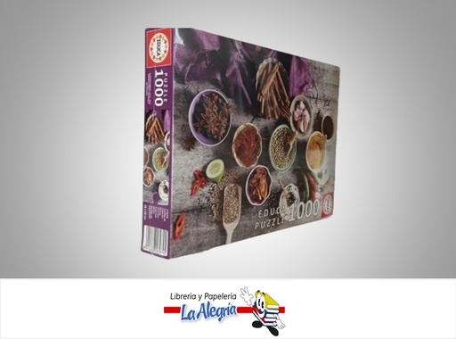 [8412668179745] ROMPECABEZA SURTIDO DE ESPECIAS 17974; 1000 PZ MARCA EDUCA
