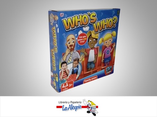 [5050837431015] WHO´S IS WHO? JUEGOS DE MESA 1374310 MARCA BOING TOYS-