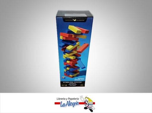 [778988436318] JENGA MADERA COLORES 6065320 MARCA SPIN MASTER