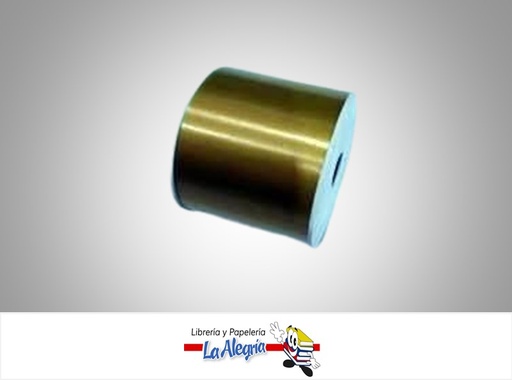 [CR5222016] CINTA DE REGALO 50MM ORO X METRO MARCA S/M