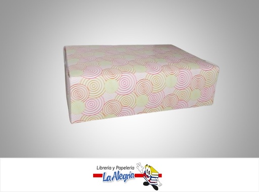 [TOS5PSTASV] CAJA DE REGALO TOSCANA N°5 PSICHE SIN VISOR TIPO A 8.5X21X29.5 CM CIRCULOS MARCA PRESTO PACK