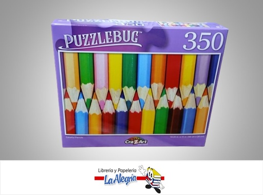 [639277558541] ROMPECABEZA COLOURFUL PENCIL 350 PZ MARCA CRA-Z-ART