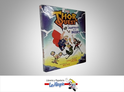 [9786287572843] THOR QUEST LOS MARTILLOS DE LOS DIOSES TEMATICA CUENTO INFANTIL AUTOR JACKSON LANZING/COLLIN KELLY MARCA PLANETA