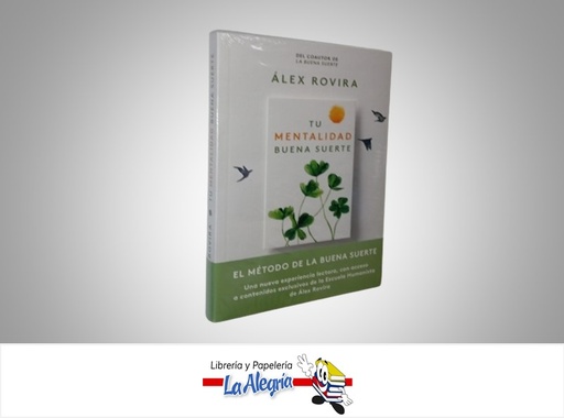 [9786287570894] TU MENTALIDAD BUENA SUERTE TEMATICA AUTOAYUDA AUTOR ALEX ROVIRA MARCA PLANETA