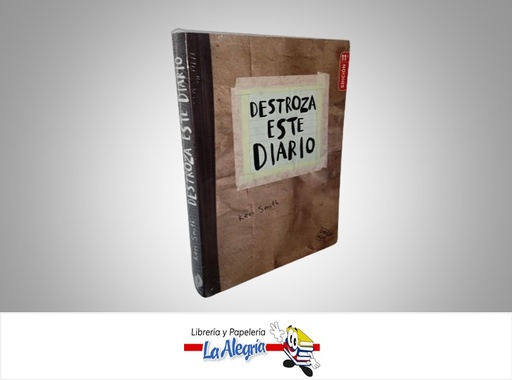 [9786287596245] DESTROZA ESTE DIARIO MARRON TEMATICA AUTOAYUDA AUTOR KERI SMITH EDITORIAL PAIDOS