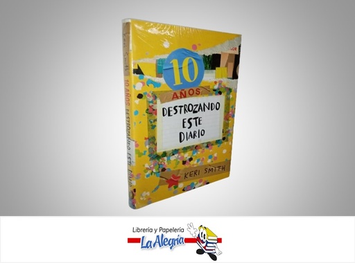 [9786287596320] DESTROZA ESTE DIARIO A COLOR TEMATICA AUTOAYUDA AUTOR KERI SMITH EDITORIAL PAIDOS