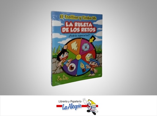 [9786287583320] LA RULETA DE LOS RETOS TEMATICA CUENTOS INFANTILES AUTOR TROLILLO Y TIMBA VK MARCA PLANETA