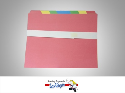 [98021377] SEPARADOR DE 8 MATERIAS TAMAÑO CARTA COLORES SURTIDOS MARCA MR. BOBINA
