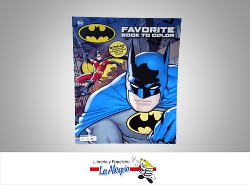 [805219537213] LIBRO COLOREAR BATMAN TEMATICA LIBRO COLOREAR AUTOR BENDON