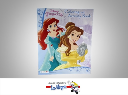 [805219537312] LIBRO COLOREAR PRINCESAS DISNEY TEMATICA LIBRO COLOREAR AUTOR BENDON