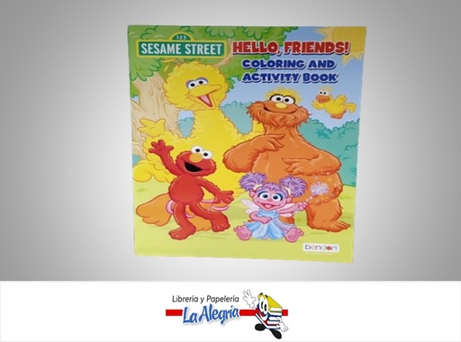 [805219072196] LIBRO COLOREAR PLAZA SESAMO TEMATICA LIBRO COLOREAR AUTOR BENDON