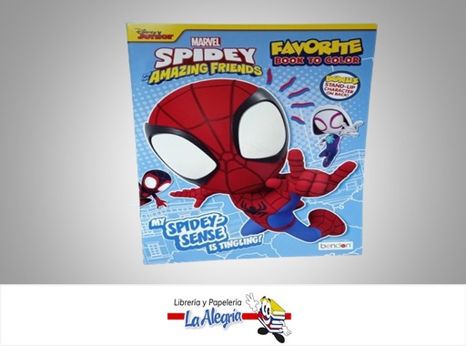 [805219537299] LIBRO COLOREAR SPIDEY TEMATICA LIBRO COLOREAR AUTOR BENDON