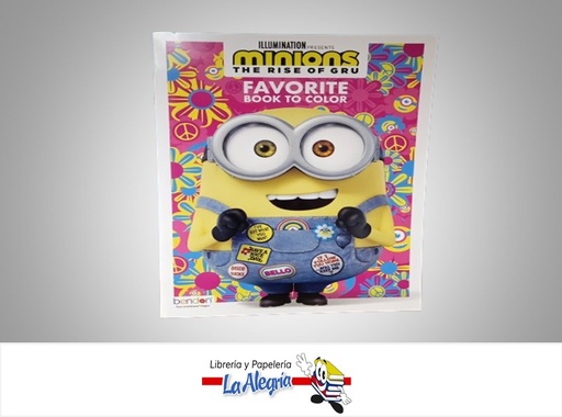 [805219476475] LIBRO COLOREAR MINIONS TEMATICA LIBRO COLOREAR AUTOR BENDON