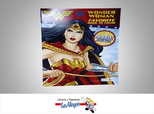 [805219537268] LIBRO COLOREAR WONDER WOMAN TEMATICA LIBRO COLOREAR AUTOR BENDON
