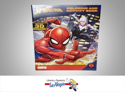 [805219537275] LIBRO COLOREAR SPIDERMAN TEMATICA LIBRO COLOREAR AUTOR BENDON