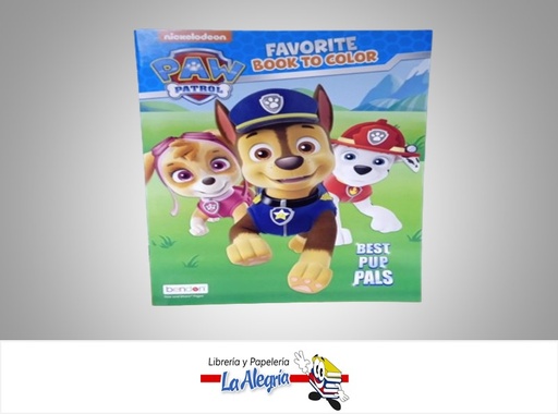 [805219468975] LIBRO COLOREAR PAW PATROL TEMATICA LIBRO COLOREAR AUTOR BENDON