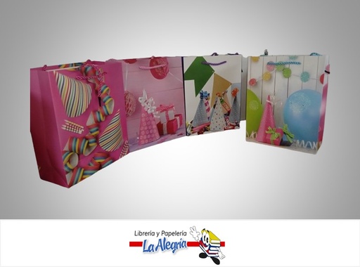 [6978023280010] BOLSA DE REGALO FIESTA 2328S-4; 18X24CM  MARCA S/M
